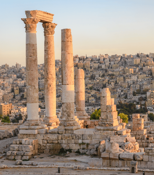 Vuelo a Ammán, Jordania